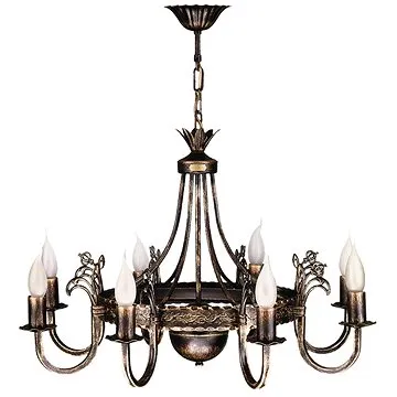 Jupiter 225 - KO 8 - Lustr závěsný KORONA 8xE14/40W/230V (38433)