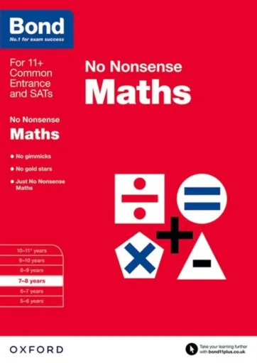 Bond: Maths: No Nonsense - Lindsay Sarah, Bond 11+