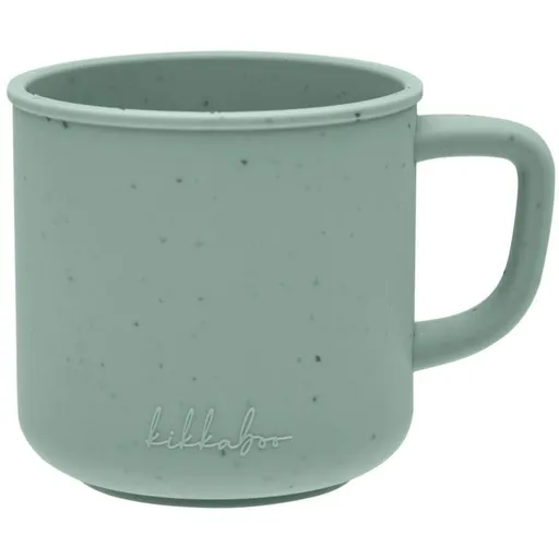 KikkaBoo Hrnek Platinum Silicone Sage