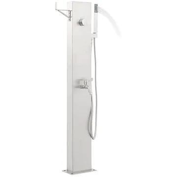 SHUMEE Sprcha zahradní, nerezová ocel (48206)