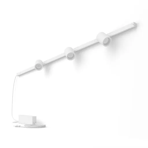 Philips HUE Perifo lištové nástěnné svítidlo se 3 spoty, LED WACA 15,6W 1530lm 2000-6500K RGB, bílá