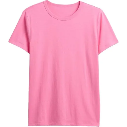 GAP V-SS FAV CREW SOLID Dámské bavlněné tričko, růžová, velikost