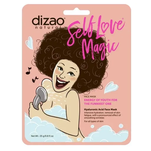 Hydratační pleťová maska s kyselinou hyaluronovou - 25g - Dizao