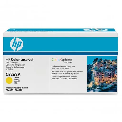 HP CE262A - originální toner HP 648A, žlutý, 11000 stran