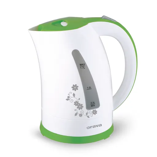 Orava Varná konvice 1,7 l, bílo-zelená