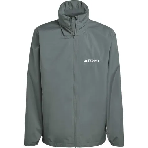 adidas TERREX MULTI JACKET Pánská bunda, tmavě zelená, velikost