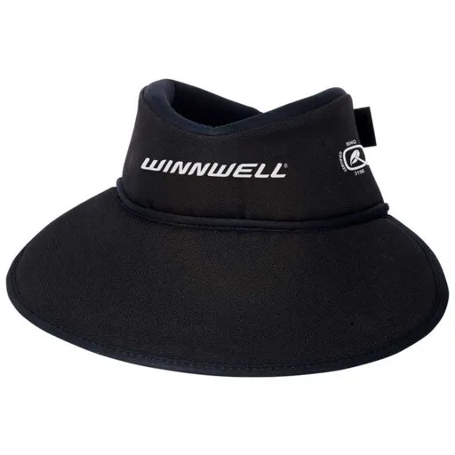 WINNWELL NÁKRČNÍK BASIC S BRYNDÁKEM Hokejový nákrčník, černá, velikost