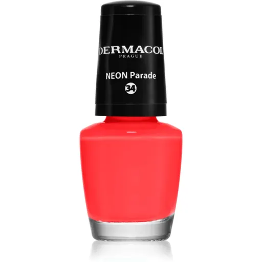 Dermacol Neon neonový lak na nehty odstín 34 Parade 5 ml
