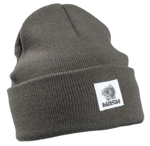 Nash čepice make it happen badge beanie hat green