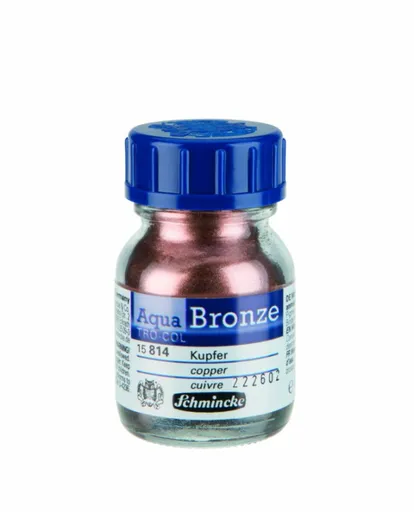 Zlaticí barva Schmincke Aqua 20ml – 814 copper