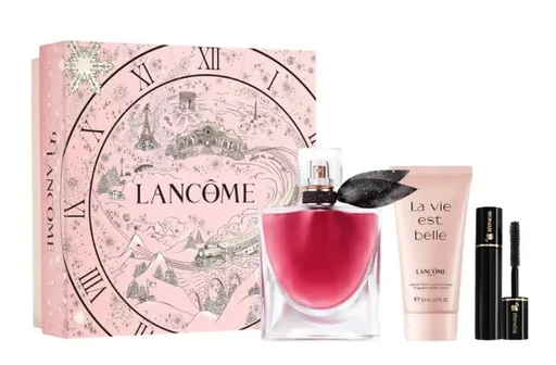 Lancôme La Vie Est Belle L`Elixir - EDP (plnitelná) 50 ml + tělové mléko 50 ml + řasenka 2 ml