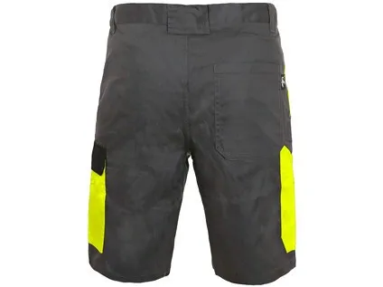 Kraťasy CXS PHOENIX ZEFYROS, pánské, šedo-žluté, vel. 46