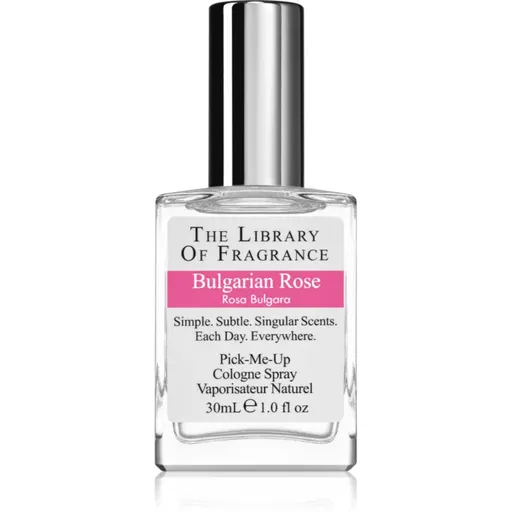 The Library of Fragrance Bulgarian Rose kolínská voda pro ženy 30 ml