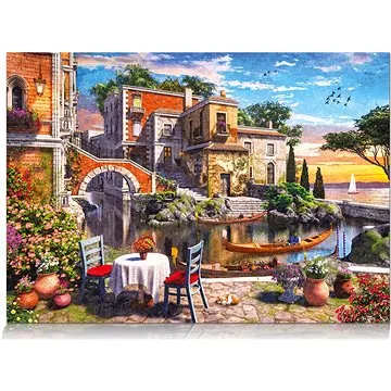 Star Puzzle Výhled z terasy v Benátkách 1000 dílků (1100462)