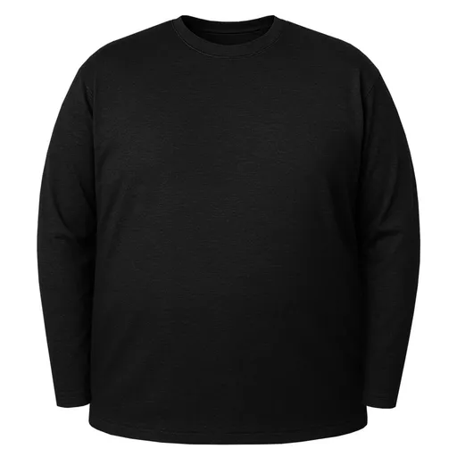 Miners Mate supersize Nadměrné tričko s dlouhým rukávem Unisex - Černá | 10XL