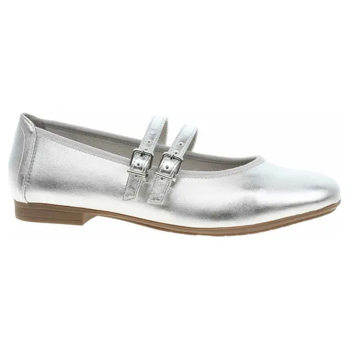 Dámské baleriny Jana 8-22177-44 silver 39