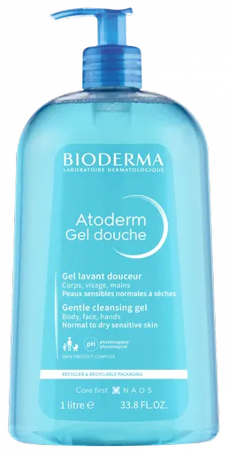 Bioderma Výživný sprchový gel pro suchou pokožku Atoderm (Gentle Shower Gel) 1000 ml