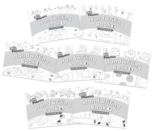 Jolly Phonics Handwriting Books Complete Set (1-7) - Jolly Learning