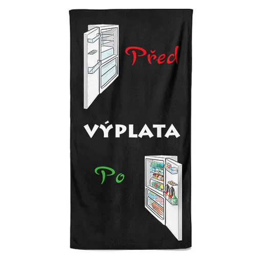 Osuška Výplata (Velikost osušky: 100x170cm)