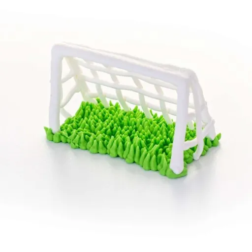 Fotbalová branka – cukrová dekorace (samostatná, 1 ks) -