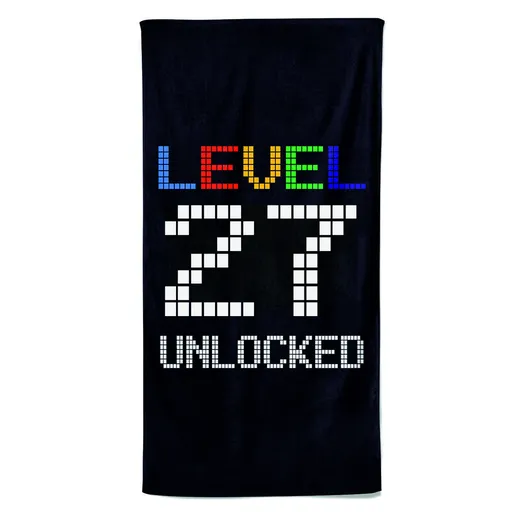 Osuška Level Unlocked (věk: 27, Velikost osušky: 70x140cm)