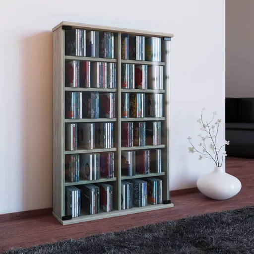 VCM Vitrína na CD Roma, sonoma dub