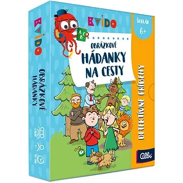 Albi Kvído - Obrázkové hádanky SK - Detektívné príbehy (9788088403869)