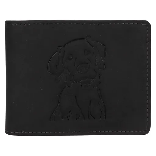 Pánská kožená peněženka Lagen Kalles - černá