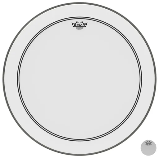 Remo 24" Powerstroke 3 Smooth white