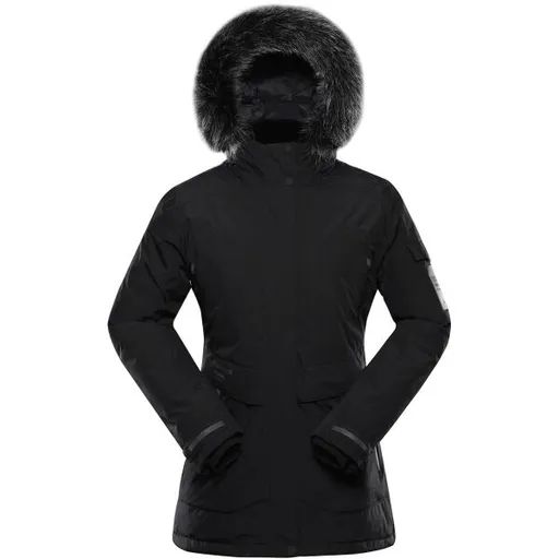 ALPINE PRO WERDA 2 Dámská zimní bunda, černá, velikost