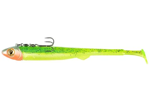 Fox rage gumová nástraha pelagic ready rig slick fast lemon tiger - 21 cm