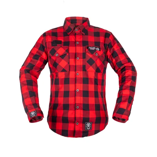 Košile W-TEC Black Heart Respector II červeno-černá 3XL