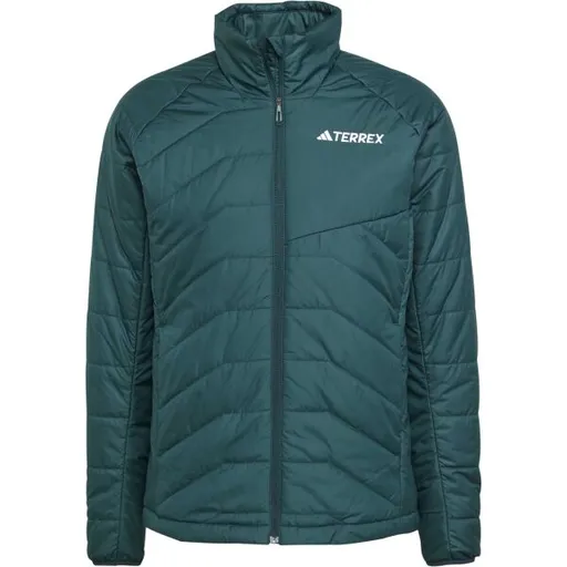 adidas MULTI TERREX INS JACKET Pánská bunda, tmavě zelená, velikost