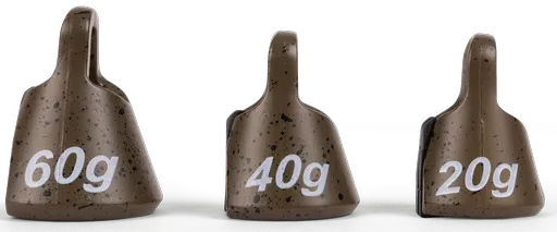 Korum zátěž pro zjištění hloubky pinch-on plummet 2 ks - 40 g