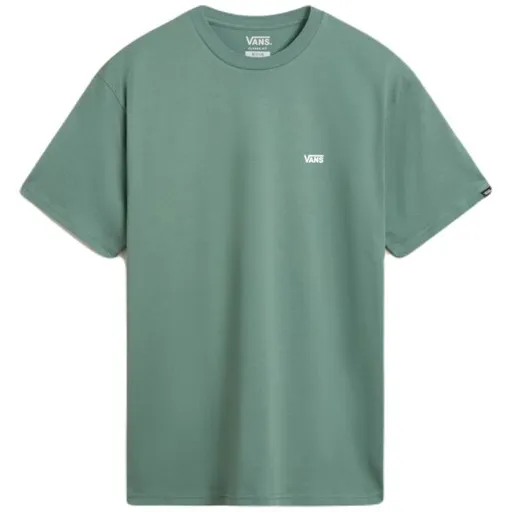 Vans MN LEFT CHEST LOGO TEE Pánské tričko, zelená, velikost