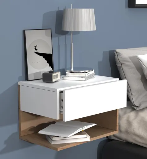 VCM Noční stolek Usal XL 45, dub medový