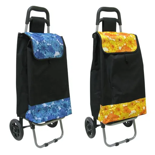 Nákupní taška na kolečkách TORO 30l. Varianta: MODRÁ