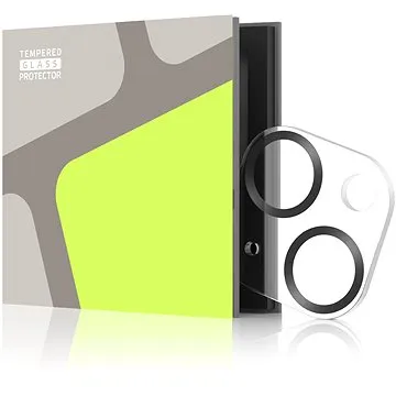 Tempered Glass Protector pro iPhone 14 / 14 Plus, 3D Glass, černá (TGR-IP14-BLK)