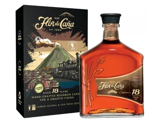 Flor de Caña 18 yo 40% 1l