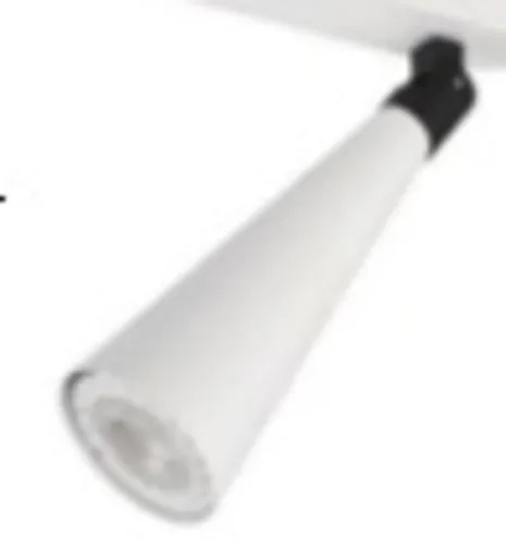 RED - DESIGN RENDL RENDL ALEXIS Jednookruhový lištový systém, 1F spot bílá/černá GU10 R14468