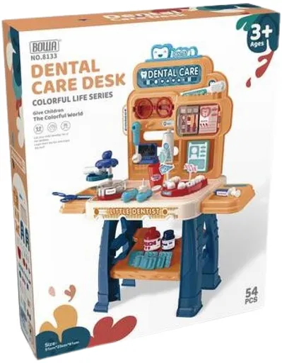 Dentální stolek s příslušenstvím (54 dílů)