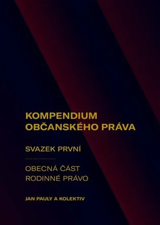 Kompendium občanského práva 1 - Jan Pauly