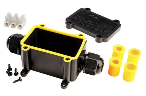 Light Impressions Deko-Light Outdoor 2-násobný-rozbočovač hranatý kabel 5-12mm, 0.5-2,5mm, 450V AC/24A, T 930712