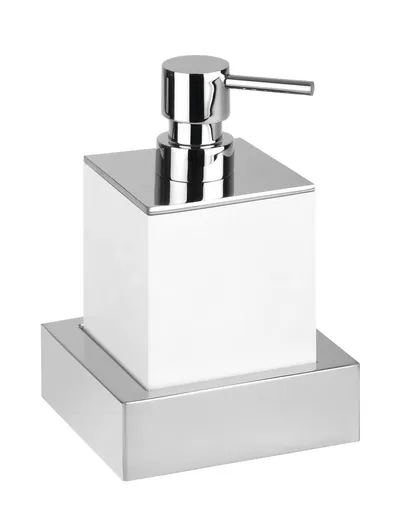 SAPHO X-STEEL dávkovač mýdla na postavení 200ml, bílá mat XS104W