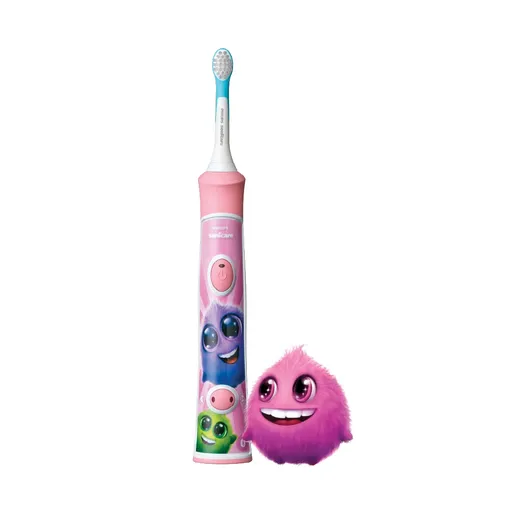 Philips Sonicare for Kids HX6352/42 Pink Sonický elektrický zubní kartáček pro děti s připojením Bluetooth + dárek a doprava zdarma