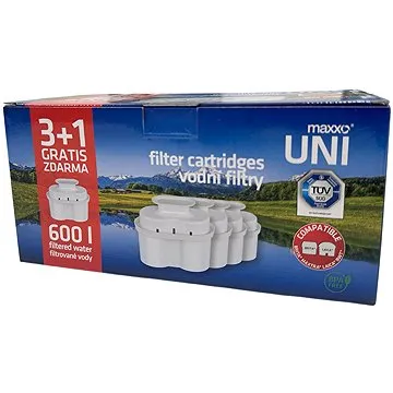 Maxxo Náhradní uni vodní filtry Maxxo 3+1 (806586)
