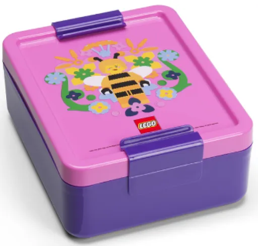 LEGO Bee box na svačinu - fialová