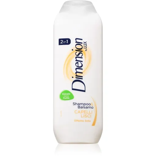 Dimension by Lux 2in1 šampon a kondicionér 2 v 1 pro narovnání vlasů 250 ml