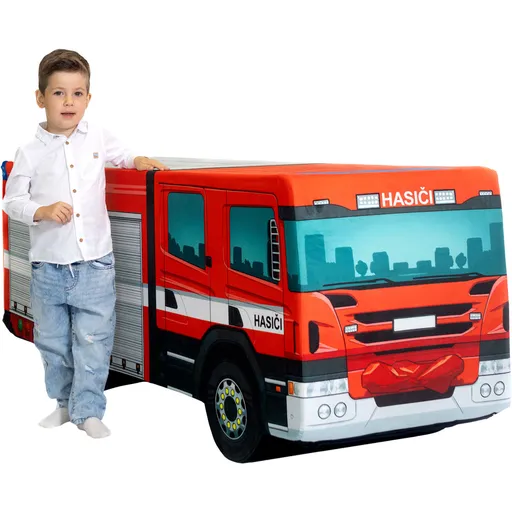 Plyšová hasičská služba (Velikost Scanie: 5XL)