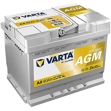 VARTA Silver Dynamic AGM 60Ah, 12V, D52, AGM (D52)